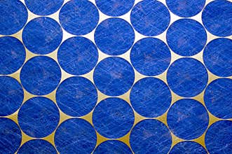 Close-up of home air filter
