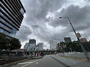 Amsterdam Zuid High Rise Buildings in Business District