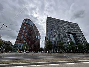 Amsterdam Zuid High Rise Buildings in Business District