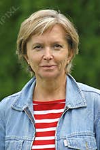 Middle aged woman