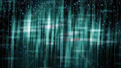 Abstract background snowflake LOOP