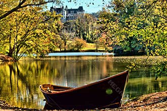 Biltmore Autumn And Orvis Rowboat
