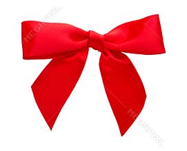 Bright Red Bow