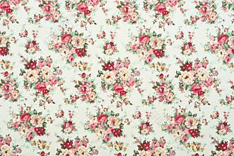 Floral pattern fabric