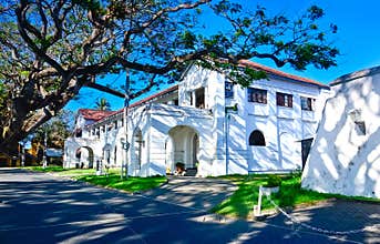 Old Dutch Buildings At Galle Fort In Galle, Sri Lanka