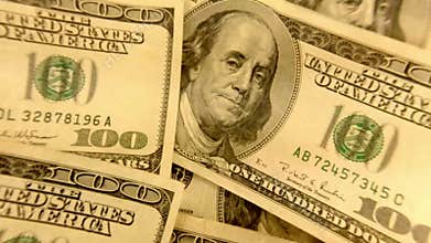 United States Currency One Hundred Dollar Bills