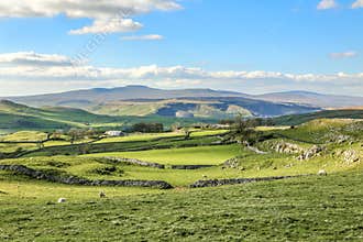 Beautiful yorkshire dales landscape stunning scenery england tourism uk green rolling hills europe