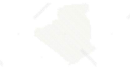 Digital Diagonal Motion Builds the Shape of Algeria