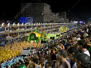 Sambodrome at Rio Carnival.