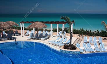 Infinity Pool on a Cuba Resort