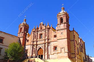 Santo domingo church in zacatecas, mexico I