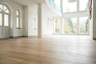 Empty living room