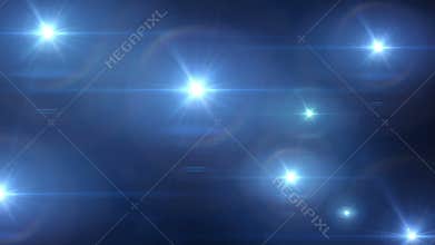 Electric Blue Paparazzi Camera Flash Background Loop