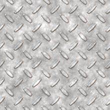 Metal diamond plate