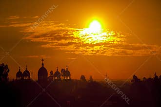 Addis Ababa at sunrise