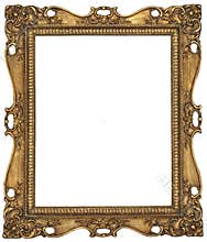 Antique Gold Picture Frame