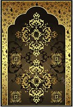 Antique ottoman gold design