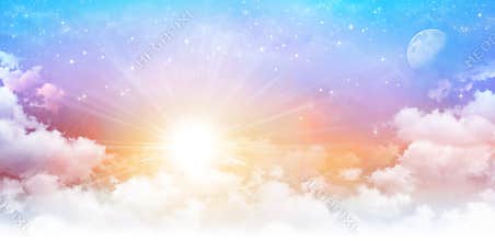 Dreamy sky scape