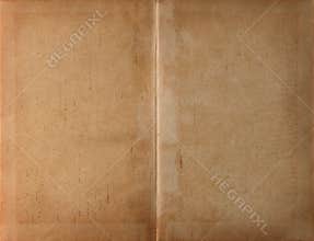 Unfolded book dark paper