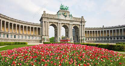 Brussels - Parc du Cinquantenaire in the European Quarter