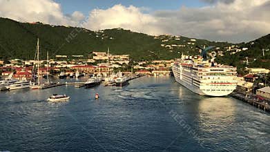 Cruise ship departures from St. Thomas