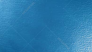 Top view of the surface of the sea