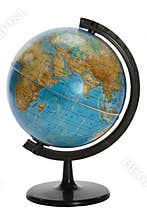 School Globe isolated on White Background