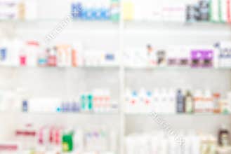 Pharmacy drugstore background concept.