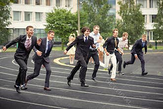 Students run