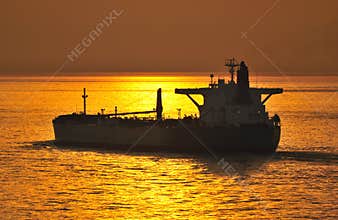 Oil and gas industry - grude oil tanker