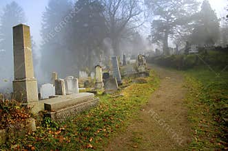 graveyard in transylvania