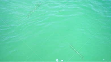 Seamless loop, calm water surface background, HD video
