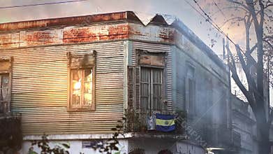 Conventillo In La Boca, Buenos Aires