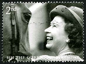 Queen Elizabeth II 80th Birthday Postage Stamp