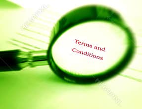 Reading terms and conditions
