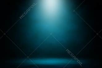 Show blue spotlight smoke background.