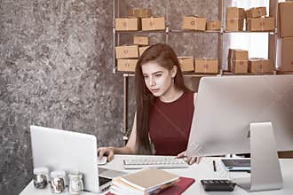 Calculating the cost of postage of a small package,