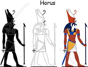 Ancient Egyptian god - Horus