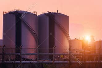 Natural Gas storage tanks , Oil tank , LPG , Petrochemical plant
