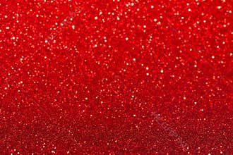 Red background with sparkles