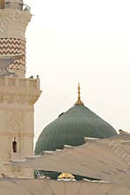 Prophetâ€™s Mosque in Medina Saudi Arabia