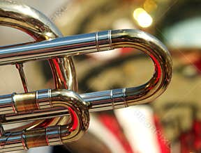 Brass band abstract photo