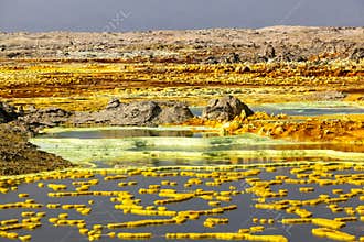 Volcano Dallol, Ethiopia