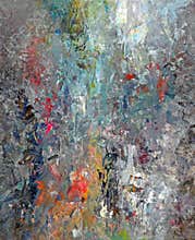 Mixed Paint Abstract