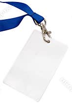 Blank Backstage Pass w/ Path