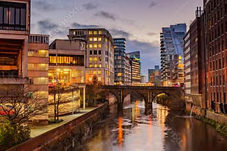 Manchester city centre, UK