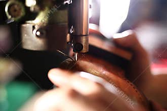 Designing shoes, occupation shoemaker