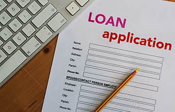 Loan application form