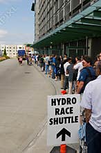 Shuttle bus line