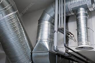 System of ventilating pipes